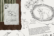 Spring line art Vintage cottagecore, a Decorative Illustration by 60secondsArt (Thumbnail 8 of 12)