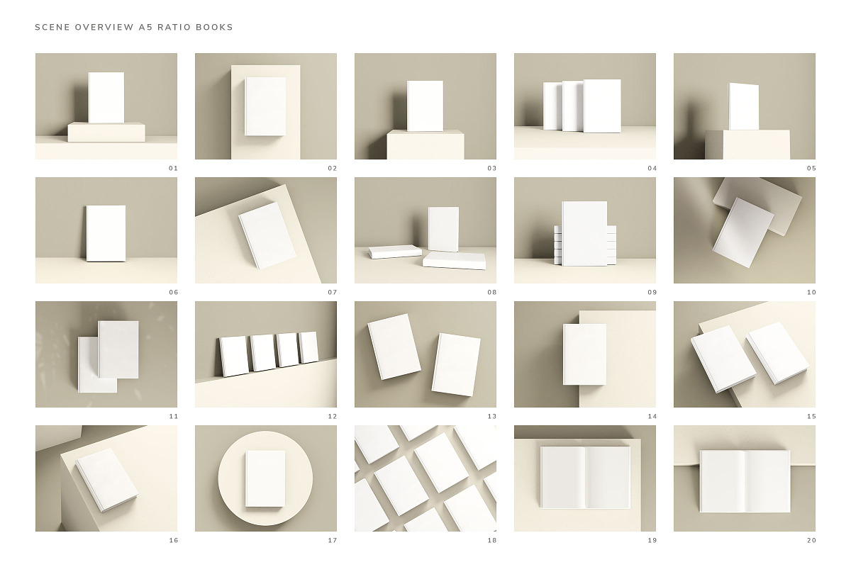 Book Mockup Scene Collection, a Books & Magazine Mockup by Ruben Stom (Photo 11 of 13)