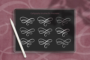 Procreate Calligraphy Brushes Bonus