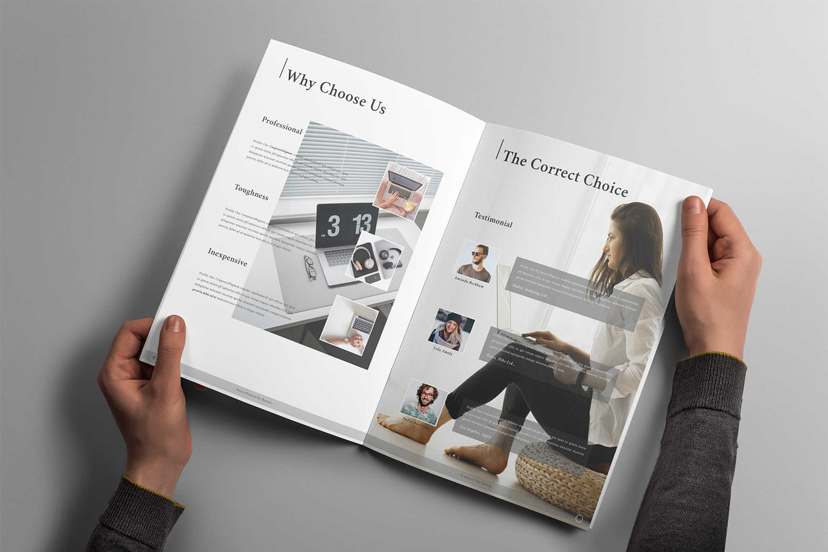 Proposal Template, a Brochure Template by Peunayah (Photo 5 of 15)