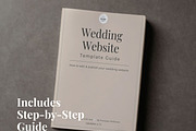 Teal Blue Wedding Website Invitation, a Landing Page Template by Everyday Perfection (Thumbnail 11 of 12)