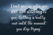 Sunday Font, a Script Font by QualityGraphics (Thumbnail 4 of 8)