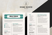 Marketing Specialist CV Design, a Resume Template by ResumeInventor (Thumbnail 2 of 7)