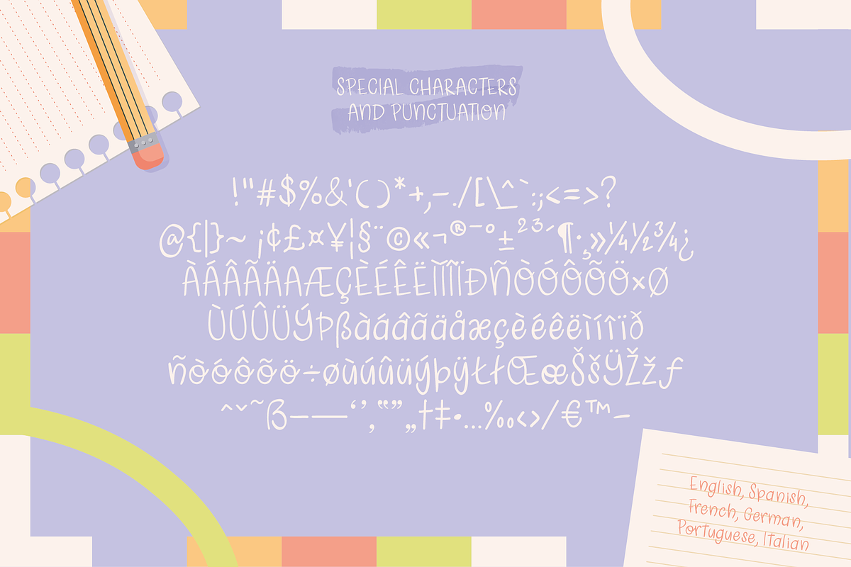 Beach POSTCARD | Handwritten font, a Handwritten Font by Fearless Confetti (Photo 5 of 8)