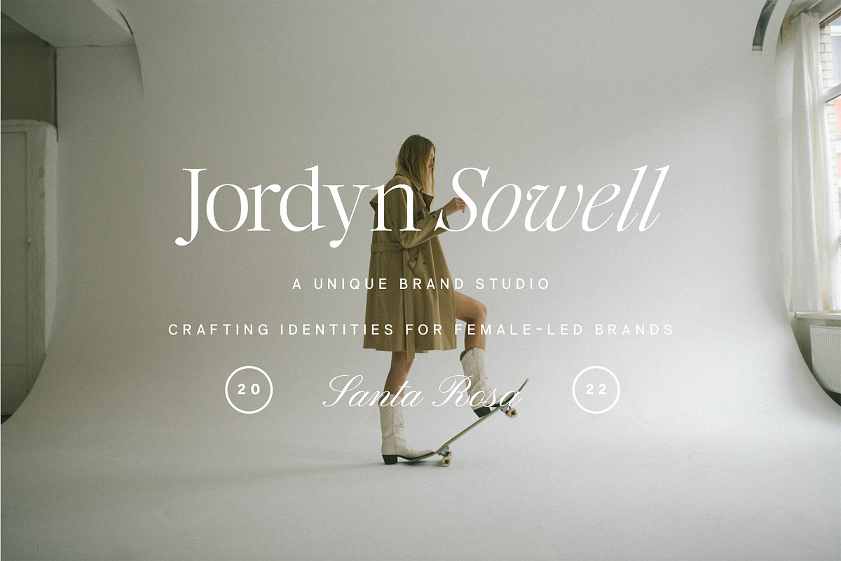 Ethic Light | A Crisp Display Serif, a Serif Font by Jen Wagner Co (Photo 4 of 12)