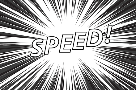 Japanese Manga Comic Speedlines