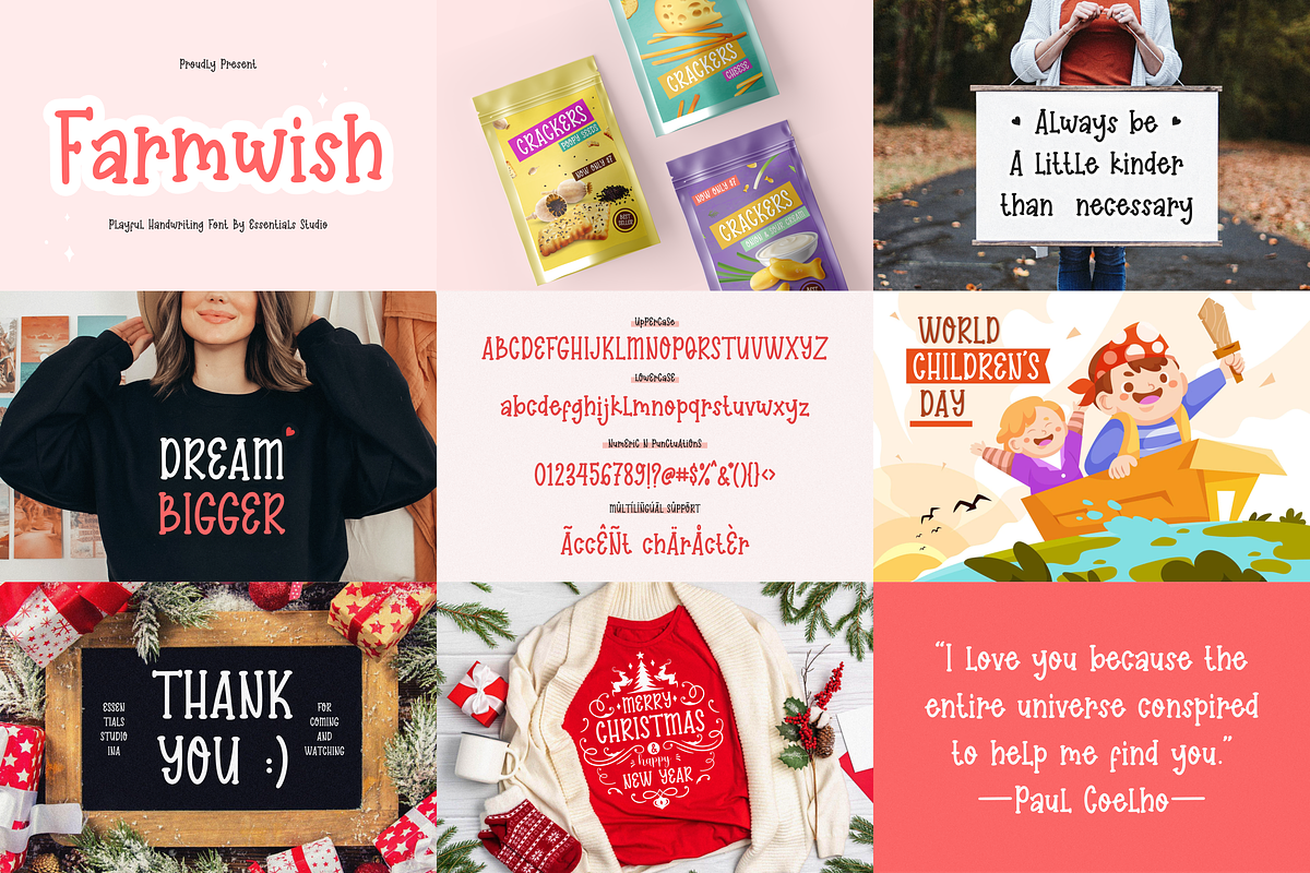 Handwriting Font Bundle, a Handwritten Font by Essentials Studio (Photo 5 of 10)