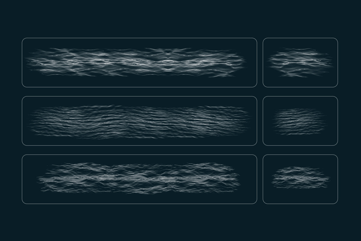 Dynamic Ocean Photoshop Brushes VOL2, a Brush Add-On by Mohamed Saber (Photo 5 of 8)