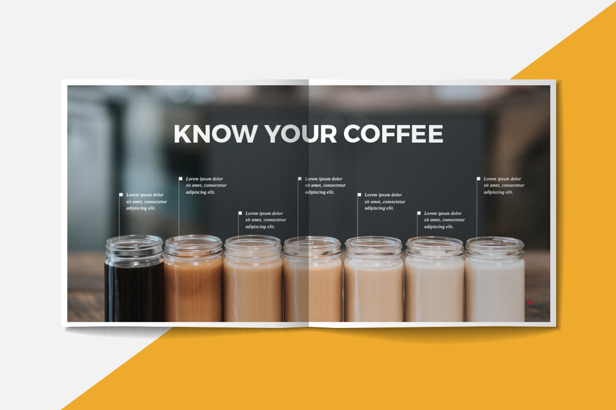 Square Portfolio Brochure Template, a Brochure Template by RWstudio (Photo 5 of 7)