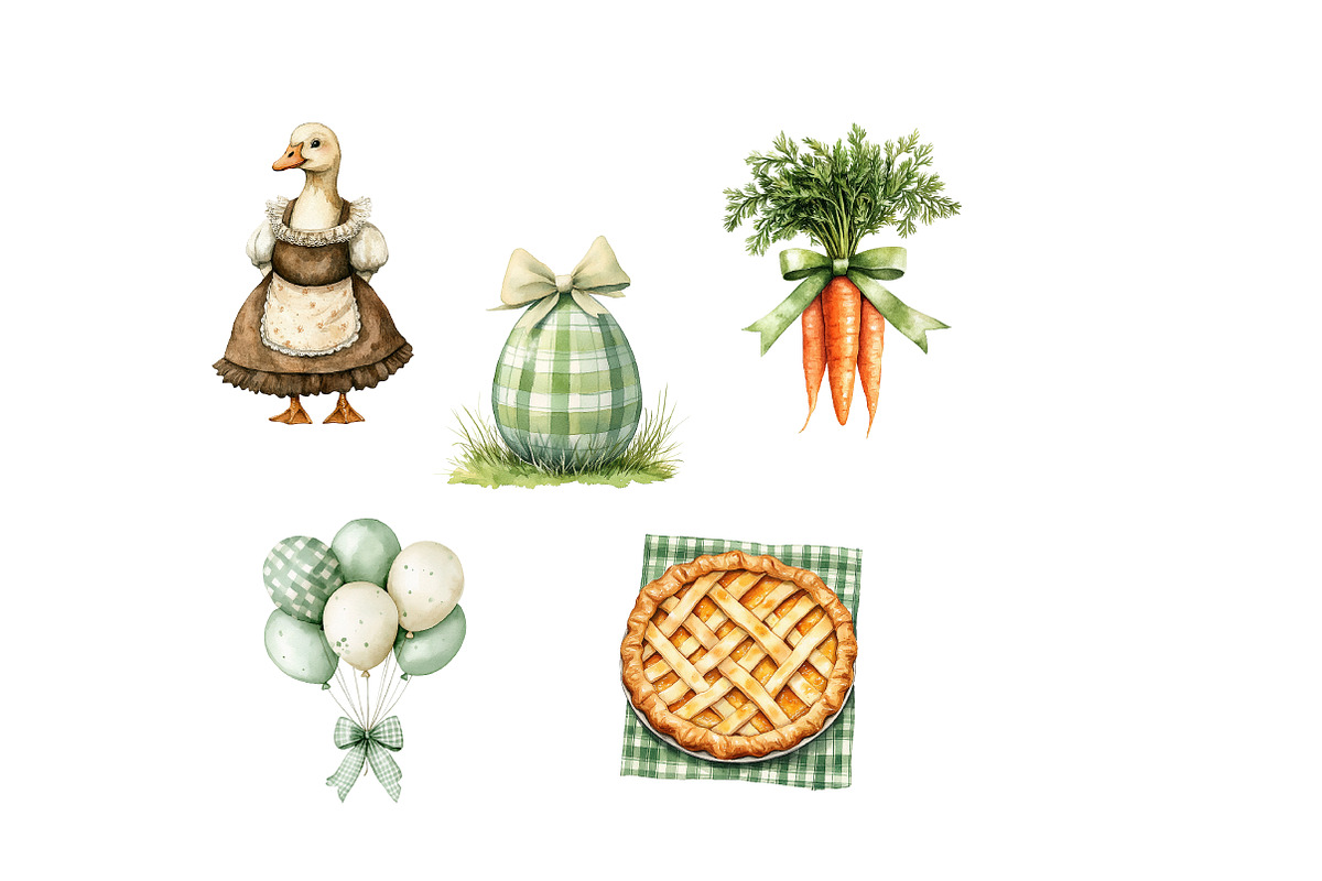Farmhouse Goose Clipart, an Illustration by Design Market (Photo 4 of 5)