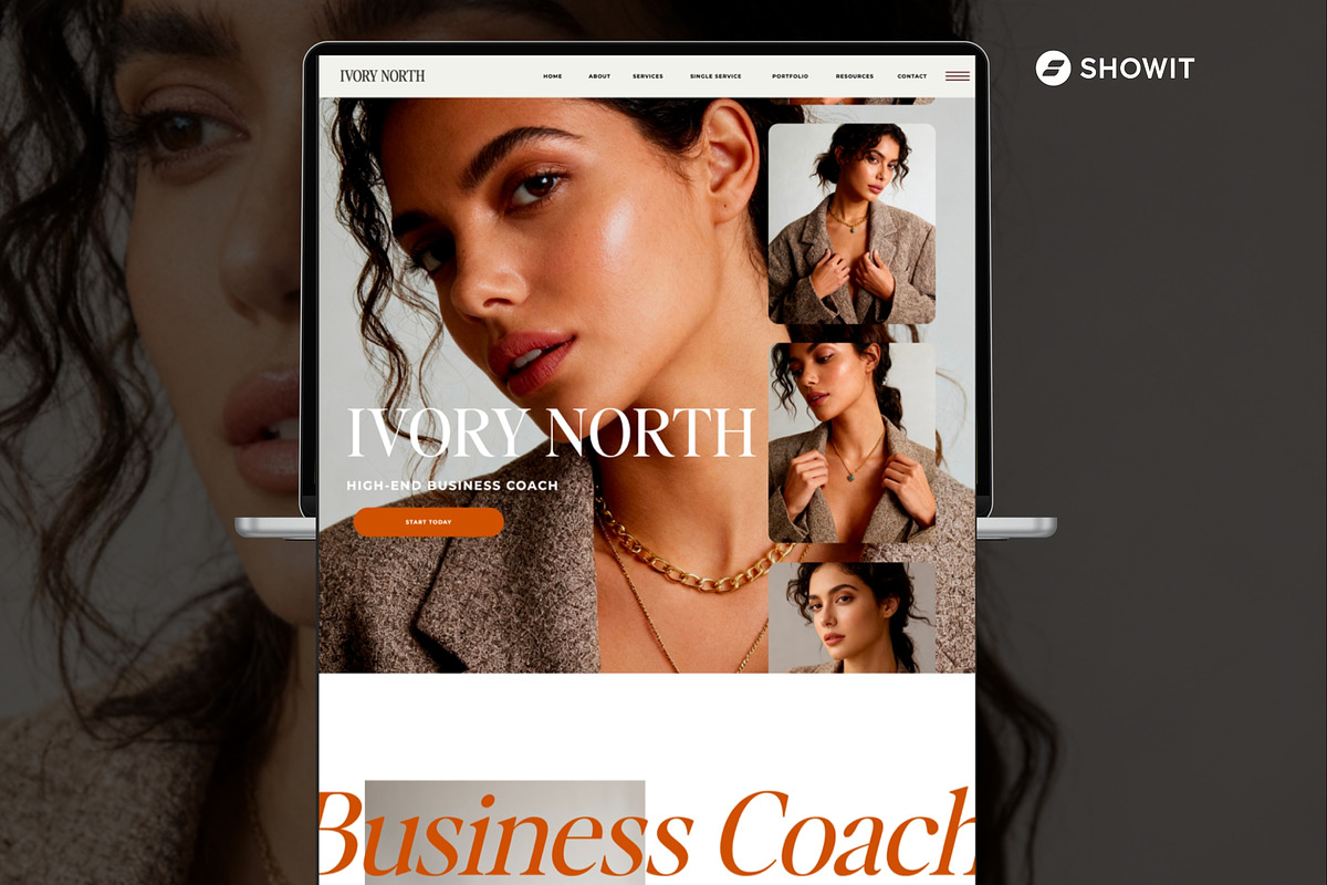 Showit Website | Ivory North, a Websites & App Template by thrivedigitally (Photo 1 of 11)