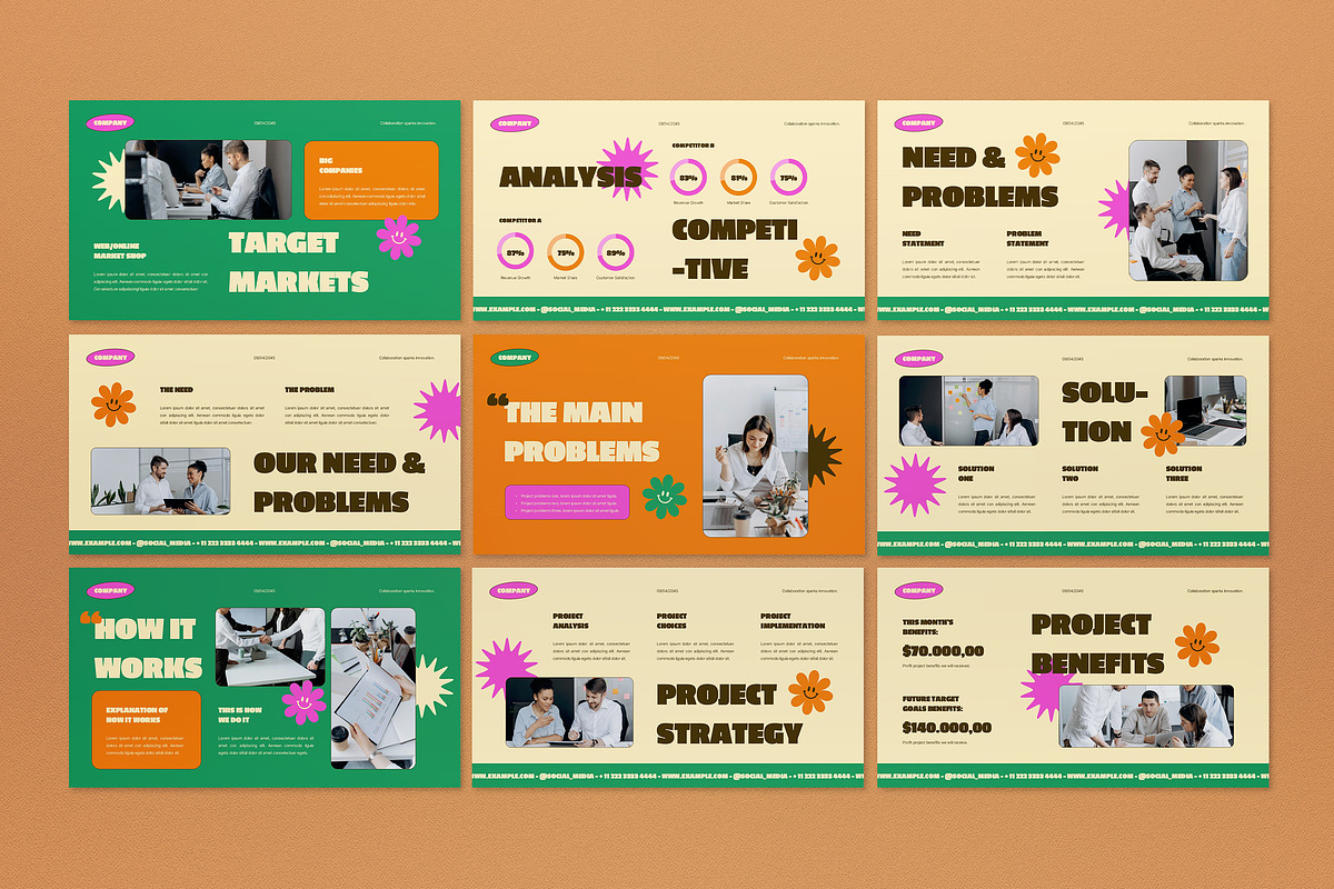 Cream Retro Project Proposal Keynote, a Presentation Template by graphicook (Photo 2 of 4)