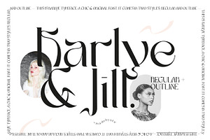 KARLYE STYLISH FONT DUO