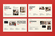 Beige Red Investor Pitch Deck PPT, a Presentation Template by graphicook (Thumbnail 4 of 5)