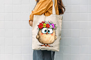 Spring Cute Baby Birds Sublimation, an Illustration by CreationArt (Thumbnail 4 of 7)