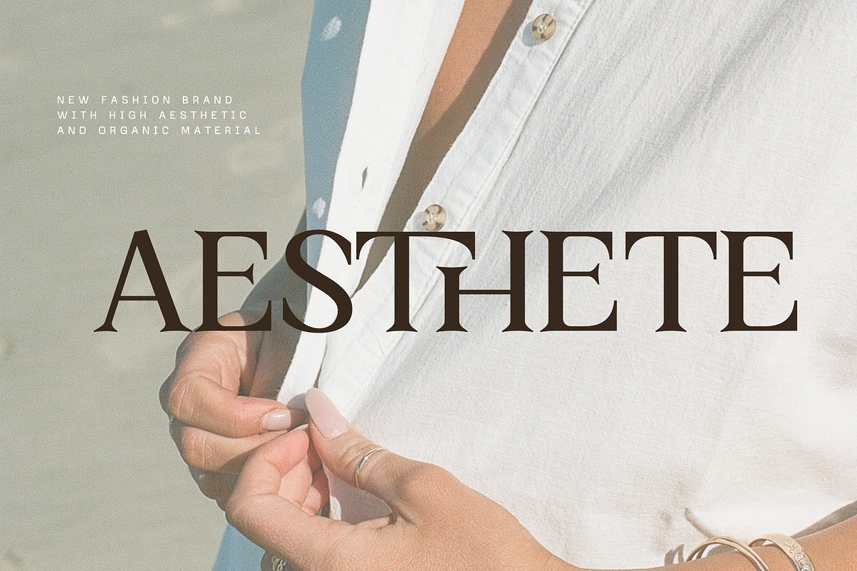 LE PÉTRICHOR Modern Elegant Serif, a Serif Font by The Gelato Type (Photo 10 of 11)