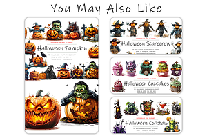 Halloween Cocktail Clipart