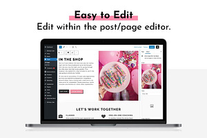 Birthday Cake: Wordpress Theme Blog