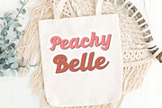 Peachy Belle - Retro Script Font, a Script Font by AnningArts (Thumbnail 5 of 8)