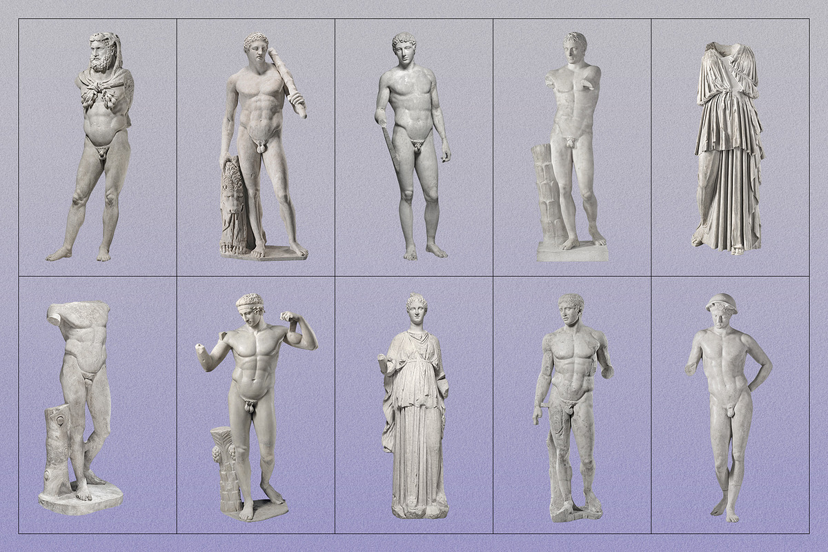 Greek & Roman Sculpture Collection, an Object Graphic by Graphic Goods (Photo 10 of 15)