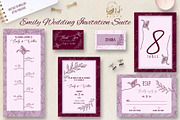 Emily Wedding Invitation Suite, an Invitation Template by OctopusRider (Thumbnail 1 of 5)
