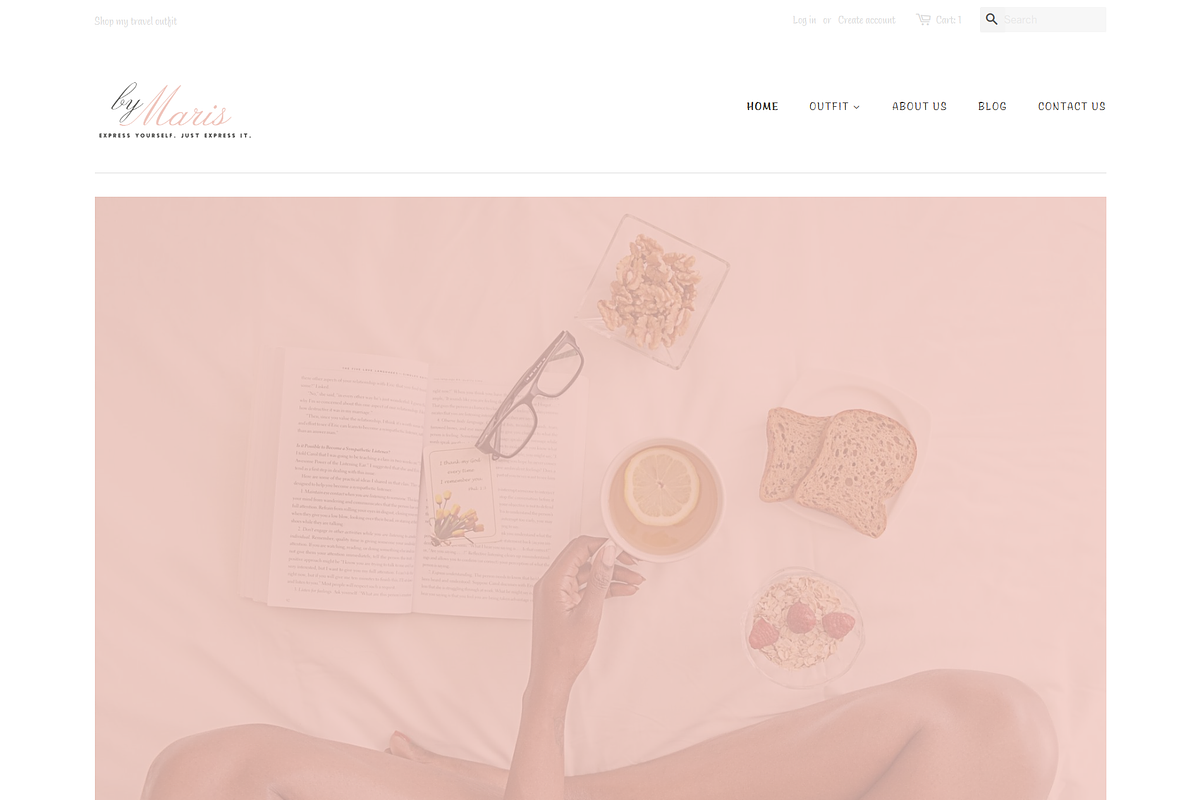 Minimal Shopify Theme - byMaris, a Shopify Template by inSTUDIO43 (Photo 1 of 10)