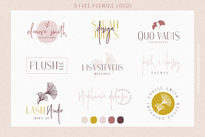 Stylish Font Duo Logo Templates