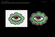 Sticker Mockup Machine Multi-Holo, a Packaging Mockup by Mocku (Thumbnail 22 of 22)