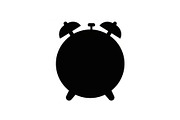 Alarm Clock Silhouette Vector Bundle, an Illustration by Creativeshirt (Thumbnail 6 of 51)