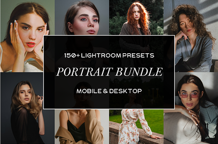 150+ Portrait Lightroom Presets