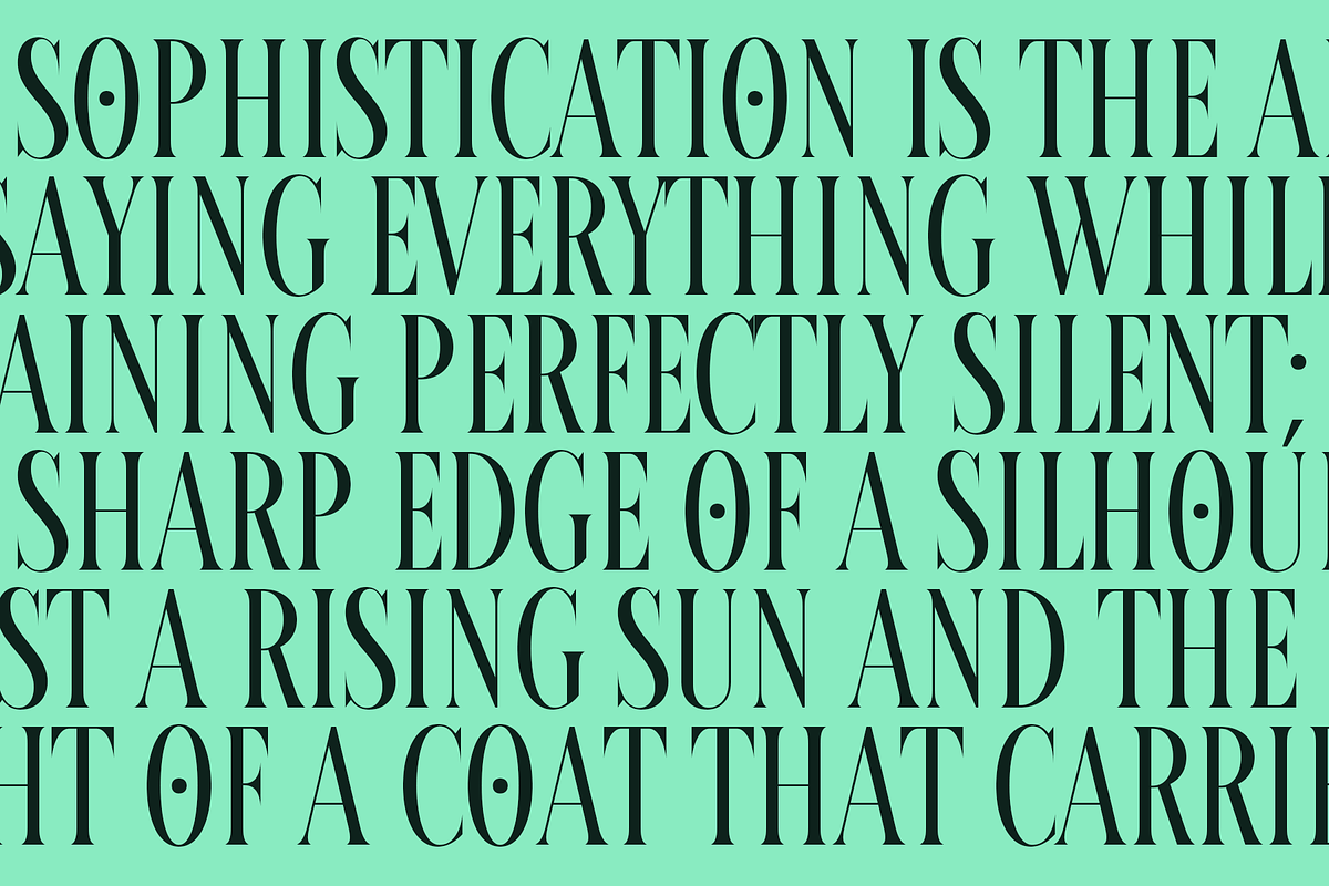 Calixon - Serif Condensed Font, a Serif Font by Indotype Foundry (Photo 2 of 10)