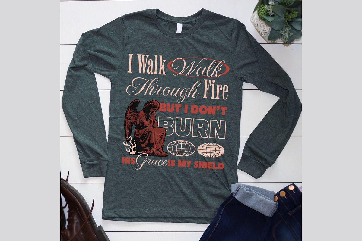 Inspirational  Digital Shirt Design, a Graphic by Vector Portal (Photo 4 of 5)