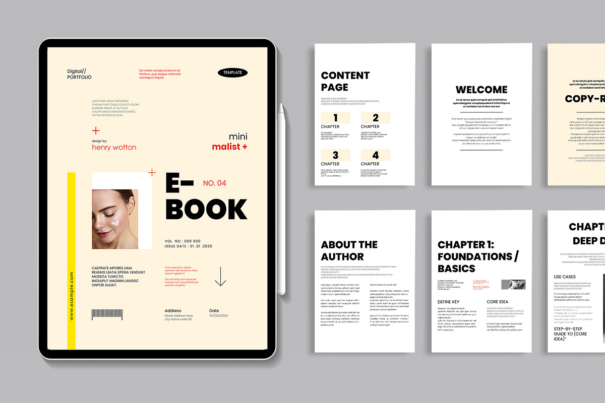 Ebook Layout Design preview 2
