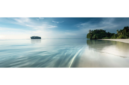 Tranquil Morning at a Serene, a Nature Photo by BazziBa♥