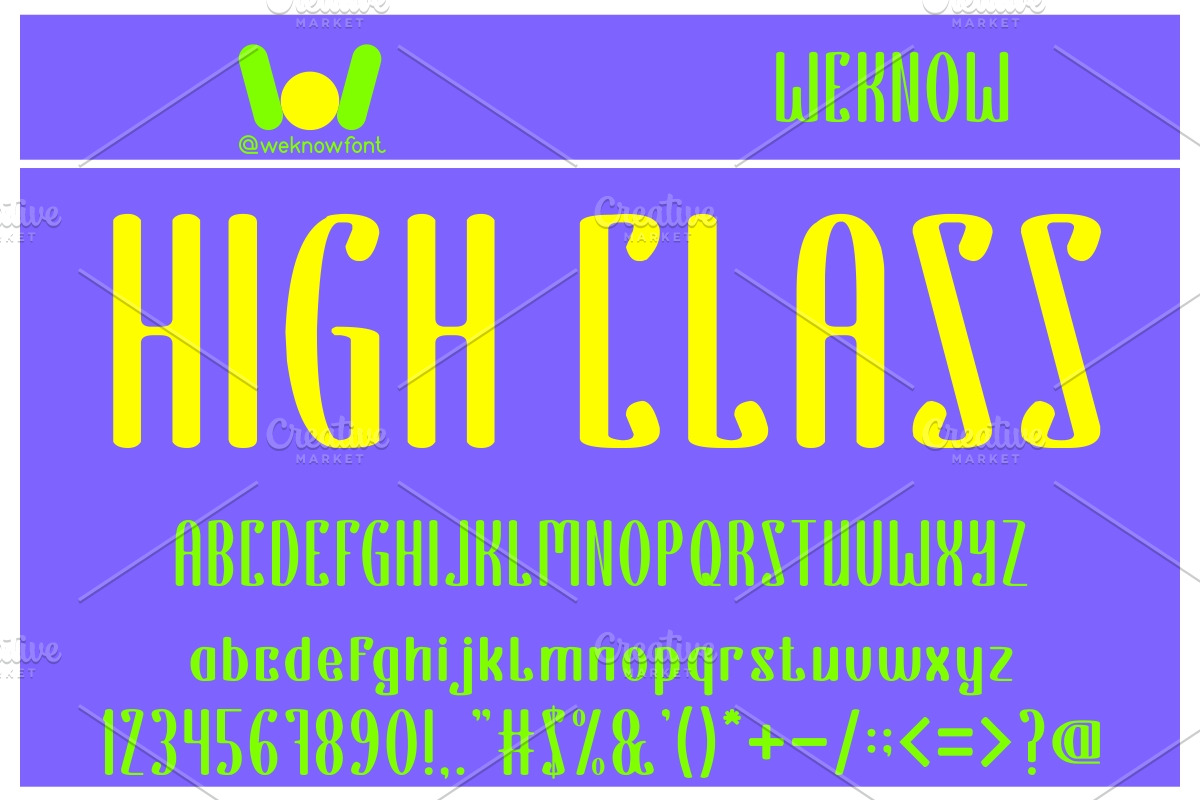 Everything is a test font, a Font by weknow (Photo 3 of 5)