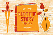 Bedtime Story Typeface, a Blackletter Font by Oban Jones (Thumbnail 1 of 5)
