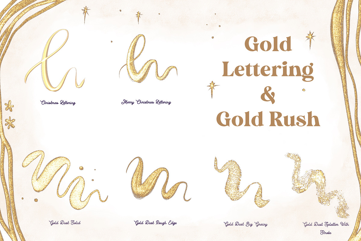 Watercolor Royal Christmas Brushes, a Brush Add-On by ArtstudioByKhushbu (Photo 5 of 7)