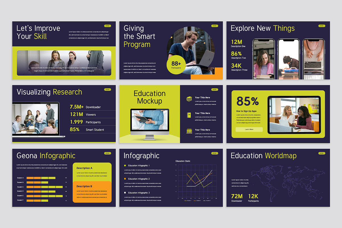 Education Keynote, a Presentation Template by rgbryand (Photo 3 of 7)