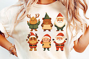 Funny Kawaii Characters PNG, an Illustration by DreamCafeArt (Thumbnail 6 of 6)