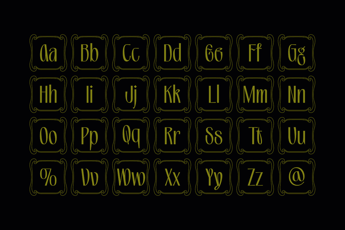 PRAK Moroway - Luxury Display Font, a Sans Serif Font by Healltica.std (Photo 6 of 24)