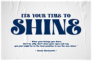 Santoryu - Retro Display Font, a Sans Serif Font by Badsign Type (Thumbnail 9 of 10)