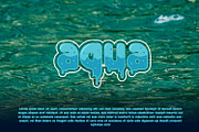 Melted Drop – Melting Color Font, a Handwritten Font by Rashdrawn (Thumbnail 5 of 8)