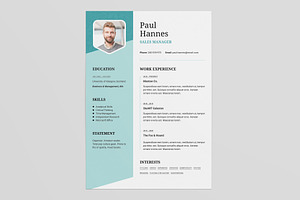 Hannes Resume CV & Business Card