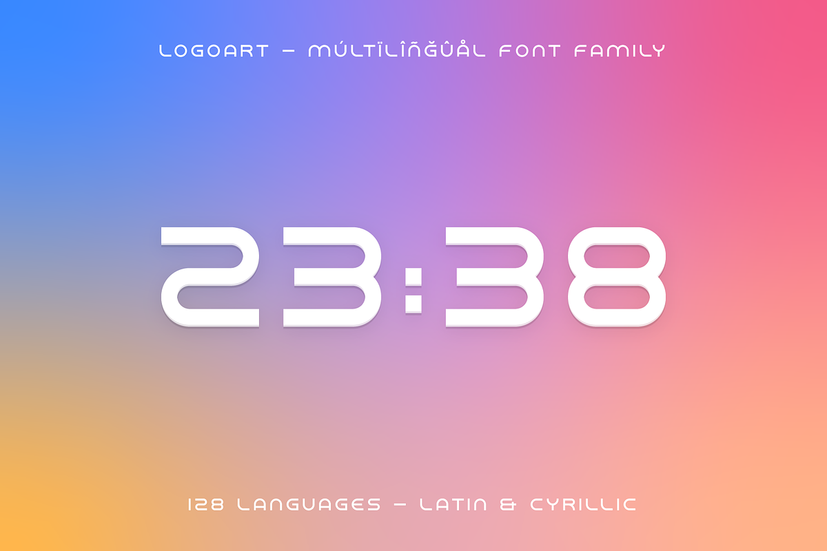 Logoart Branding Font Family, a Sans Serif Font by alpercakici (Photo 7 of 17)