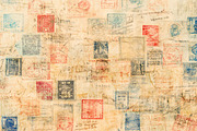 Passport Stamps on Digital Paper, a Texture Graphic by VetalStock (Thumbnail 3 of 8)
