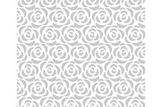 Flower geometric pattern with roses, a Pattern Graphic by RODINA (Thumbnail 1 of 3)