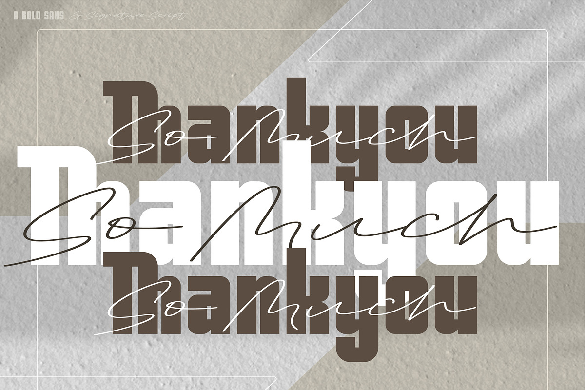 Happyday Script & Sans - Font Duo, a Script Font by Annivers Type (Photo 11 of 11)