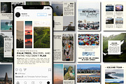 Travel Agent Canva Templates, a Social Media Template by Baleee (Thumbnail 5 of 7)