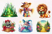 Wizard Of Oz Clipart, Dorothy, an Illustration by CreationArt (Thumbnail 9 of 9)