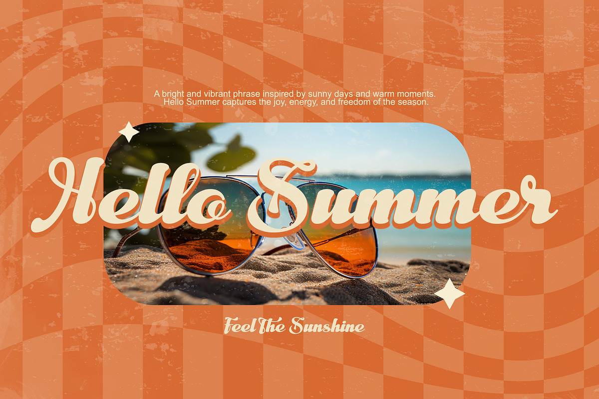 Bello Curve - Retro Script Font, a Script Font by Letterara (Photo 8 of 14)